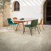 Pavimento esterno rustico Colosseum Caramel di Idea Ceramica in gres porcellanato effetto pietra 40x60 cm con bordo irregolare anticato 