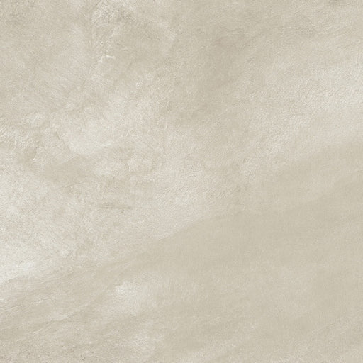 Dettaglio piastrella da pavimento e rivestimento in gres porcellanato effetto pietra naturale di Vesale della collezione Concept Stone di Gardenia Orchidea, formato 80x80, colore Bianco