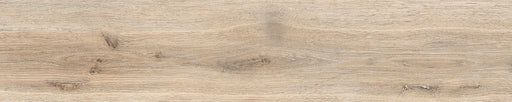Piastrella per pavimento e rivestimento in gres porcellanato effetto legno rustico della collezione Cortina di Ceramica Rondine, formato 24x120 cm, colore Beige