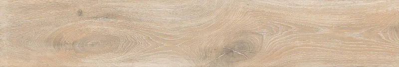 Piastrella per pavimento e rivestimento in gres porcellanato effetto legno rustico della collezione Cortina di Ceramica Rondine, formato 24x150 cm, colore Beige