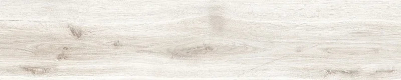 Piastrella per pavimento e rivestimento in gres porcellanato effetto legno rustico della collezione Cortina di Ceramica Rondine, formato 24x120 cm, colore Ivory