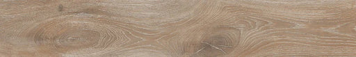 Piastrella per pavimento e rivestimento in gres porcellanato effetto legno rustico della collezione Cortina di Ceramica Rondine, formato 24x150 cm, colore Natural