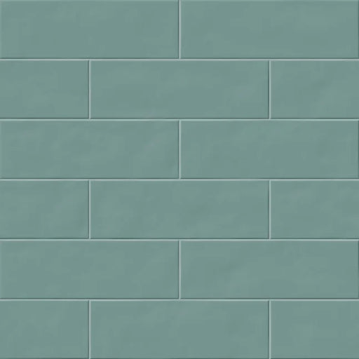 Dettaglio piastrella da rivestimento in gres porcellanato effetto matoncino opaco vellutato 8,2x25 cm, della collezione Nuances, di Casalgrande Padana, Colore Aliseo