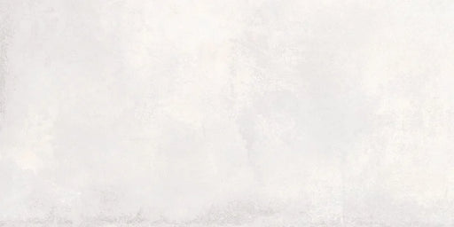 Dettaglio piastrella per pavimento in gres porcellanato effetto cemento nuvolato della collezione Cementart di Alfalux, formato 30x60 rettficato, colore Bianco