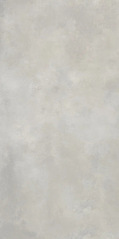 Dettaglio piastrella per pavimento in gres porcellanato effetto cemento nuvolato della collezione Cementart di Alfalux, formato 60x120 rettficato, colore Fumo