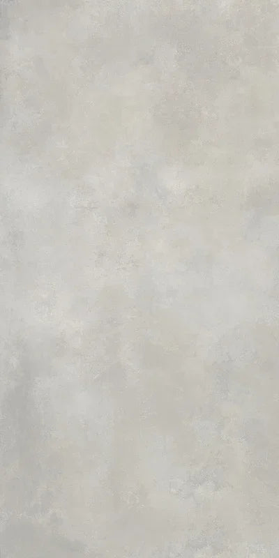 Dettaglio piastrella per pavimento in gres porcellanato effetto cemento nuvolato della collezione Cementart di Alfalux, formato 60x120 rettficato, colore Fumo