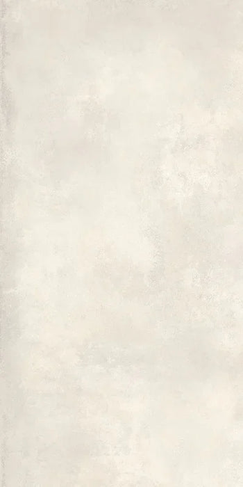 Dettaglio piastrella per pavimento in gres porcellanato effetto cemento nuvolato della collezione Cementart di Alfalux, formato 60x120 rettficato, colore Sabbia