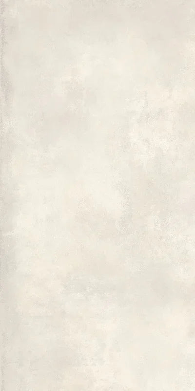 Dettaglio piastrella per pavimento in gres porcellanato effetto cemento nuvolato della collezione Cementart di Alfalux, formato 60x120 rettficato, colore Sabbia