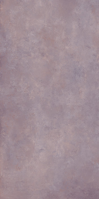 Dettaglio piastrella per pavimento in gres porcellanato effetto cemento nuvolato della collezione Cementart di Alfalux, formato 60x120 rettficato, colore Ibisco