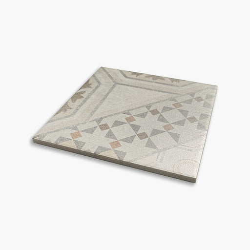 Foto piastrella per pavimento e rivestimento in gres porcellanato effetto cementina dai colori vintage opaca. Collezione Cementine di Ceramica Valsecchia, formato 20x20, 1 Color