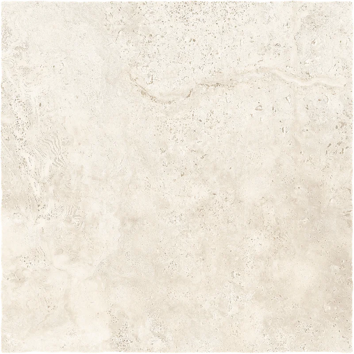 Piastrella Colosseum Ivory di Idea Ceramica in gres porcellanato effetto pietra 60x60 cm con bordo irregolare anticato per pavimenti rustici