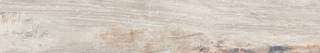 Dettaglio piastrella per pavimenti in gres porcellanato effetto legno rustico anticato della collezione Cooper di Paul & Co Ceramiche, formato 20x120, colore Betulla