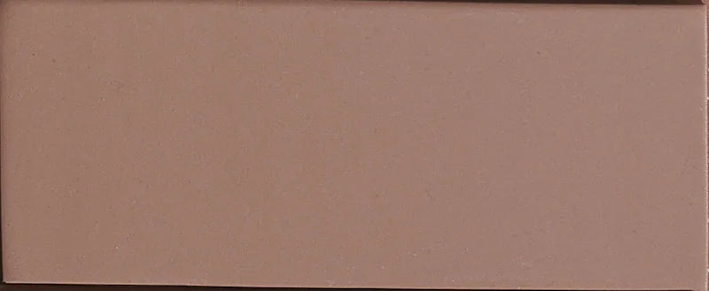Dettaglio Piastrella da rivestimento in gres serie Cosmo di 41zero42, effetto mattoncino opaco, formato 6x15 cm, Colore Brick Matte Cotto