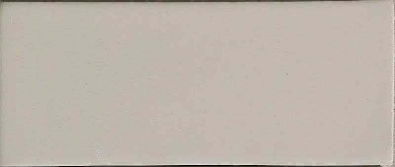Dettaglio Piastrella da rivestimento in gres serie Cosmo di 41zero42, effetto mattoncino opaco, formato 6x15 cm, Colore Brick Matte Grigio