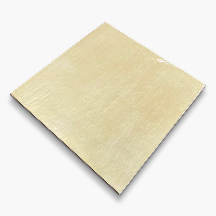 Foto Piastrella da pavimento e rivestimento in gres porcellanato serie Cotto Mediterraneo di savoia italia, colore Giallo 34x34