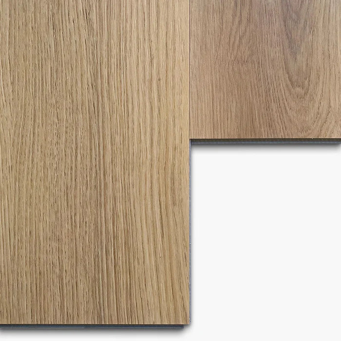 Posa senza fuga pavimento SPC effetto legno CoverUpp Naturale 18x122