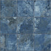 Dettaglio piastrelle per pavimento e rivestimento in gres porcellanato effetto pietra spaziale. Collezione Swimming Pool di Ceramica Valsecchia, formato 15x15, Crystal Blue