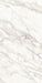 Dettaglio piastrella per pavimenti e rivestimenti in gres porcellanato effetto marmo bianco della collezione Versilia di Ceramiche Keope, formato 60x120, colore Borghini White 