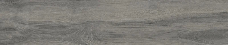 Piastrella per pavimento e rivestimento in gres porcellanato effetto legno naturale dal carattere rustico della collezione Daring di Ceramica Rondine, formato 24x120 cm, colore Dark