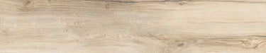Piastrella per pavimento e rivestimento in gres porcellanato effetto legno naturale dal carattere rustico della collezione Daring di Ceramica Rondine, formato 24x120 cm, colore Ecrù