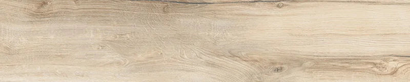 Piastrella per pavimento e rivestimento in gres porcellanato effetto legno naturale dal carattere rustico della collezione Daring di Ceramica Rondine, formato 24x120 cm, colore Ecrù