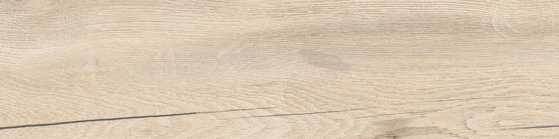 Piastrella per pavimento e rivestimento in gres porcellanato effetto legno naturale dal carattere rustico della collezione Daring di Ceramica Rondine, formato 15x61 cm, colore Ecrù B-Slim con spessore 6.5mm