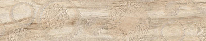 Piastrella per pavimento e rivestimento in gres porcellanato effetto legno naturale dal carattere rustico della collezione Daring di Ceramica Rondine, formato 24x120 cm, colore Infinity Ecrù