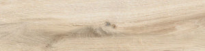 Piastrella per pavimento per esterni in gres porcellanato effetto legno naturale dal carattere rustico della collezione Daring di Ceramica Rondine, formato 15x61 cm, colore Ecrù