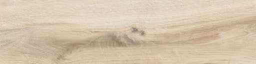 Piastrella per pavimento per esterni in gres porcellanato effetto legno naturale dal carattere rustico della collezione Daring di Ceramica Rondine, formato 15x61 cm, colore Ecrù