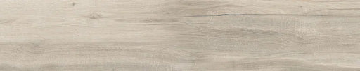 Piastrella per pavimento e rivestimento in gres porcellanato effetto legno naturale dal carattere rustico della collezione Daring di Ceramica Rondine, formato 24x120 cm, colore Greige