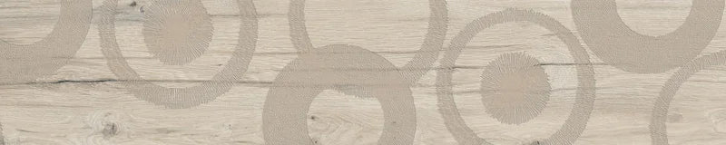 Piastrella per pavimento e rivestimento in gres porcellanato effetto legno naturale dal carattere rustico della collezione Daring di Ceramica Rondine, formato 24x120 cm, colore Infinity Greige