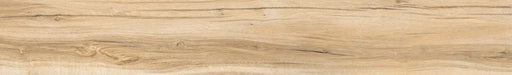 Piastrella per pavimento e rivestimento in gres porcellanato effetto legno naturale dal carattere rustico della collezione Daring di Ceramica Rondine, formato 24x150 cm, colore Honey