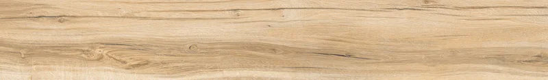 Piastrella per pavimento e rivestimento in gres porcellanato effetto legno naturale dal carattere rustico della collezione Daring di Ceramica Rondine, formato 24x150 cm, colore Honey