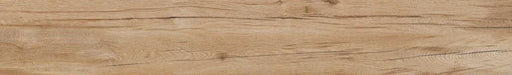 Piastrella per pavimento e rivestimento in gres porcellanato effetto legno naturale dal carattere rustico della collezione Daring di Ceramica Rondine, formato 24x150 cm, colore Nut