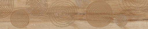 Piastrella per pavimento e rivestimento in gres porcellanato effetto legno naturale dal carattere rustico della collezione Daring di Ceramica Rondine, formato 24x120 cm, colore Infinity Nut