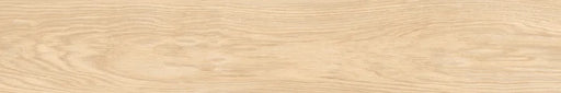 Piastrella per pavimento e rivestimento in gres porcellanato effetto legno rovere della collezione Dream di Ceramica Rondine, formato 20x120 cm, colore Ecrù