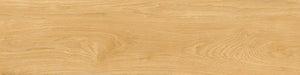 Piastrella per pavimento e rivestimento in gres porcellanato effetto legno rovere della collezione Dream di Ceramica Rondine, formato 30x120 cm, colore Honey