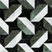 Dettaglio Piastrella da pavimento e rivestimento in gres serie Dandy di 41zero42, effetto marmo intarsiato opaco, formato 18x18 cm, Colore Chain