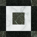 Dettaglio Piastrella da pavimento e rivestimento in gres serie Dandy di 41zero42, effetto marmo intarsiato opaco, formato 18x18 cm, Colore Square