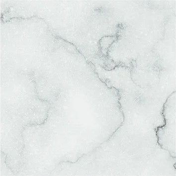 Dettaglio Piastrella da pavimento e rivestimento in gres serie Dandy di 41zero42, effetto marmo opaco, formato 18x18 cm, Colore White