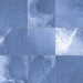 Dettaglio piastrelle per pavimento e rivestimento in gres porcellanato effetto pietra spaziale. Collezione Swimming Pool di Ceramica Valsecchia, formato 15x15, Deep Ocean