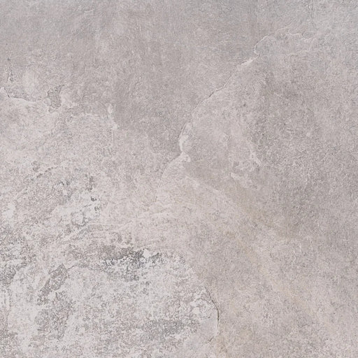 Dettaglio piastrella in gres porcellanato effetto pietra naturale della Collezione Des Alpes di Ceramica Settecento, colore Bianco 47,8x47,8