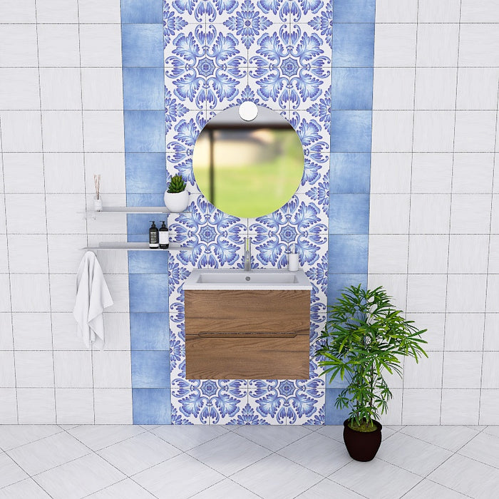 La composizione bagno Pandora 01 cattura l'attenzione con il suo minimale mobile sospeso, caratterizzato da linee pulite e un design essenziale che si integra perfettamente in ogni ambiente moderno. Il top con lavabo integrato in mineralmarmo, lucido e pratico, si abbina splendidamente alla finitura opaca del mobile, garantendo luminosità e facilità di pulizia.