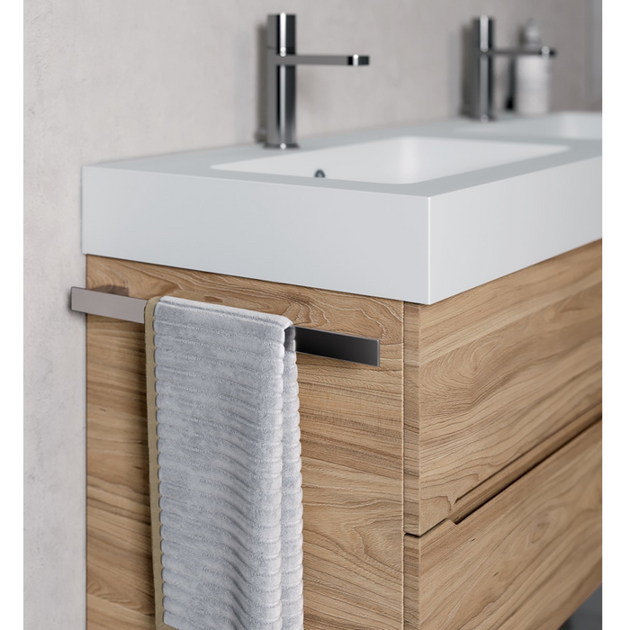 ambientazione mobile sospeso con doppio lavabo easy afrodite di belbagno