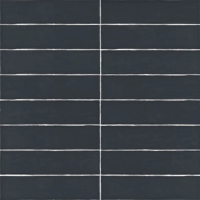 Piastrella ceramica pasta bianca Linea Ardesia Matt 7.5x30 Eccentrico, effetto mattoncino opaco.