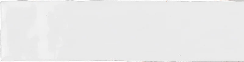 Piastrella ceramica pasta bianca Linea Ghiaccio 7.5x30 Eccentrico, effetto mattoncino lucido.