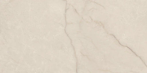 Dettaglio piastrella in gres porcellanato effetto marmo opaco della collezione Elegance di Ceramica Settecento, formato 30x60 cm, colore Ivory