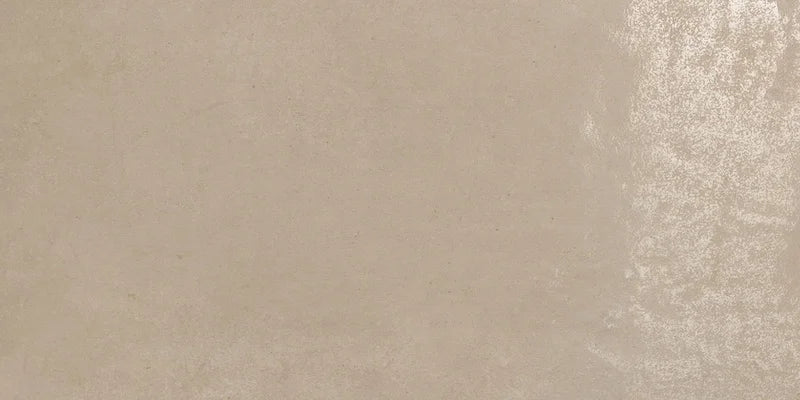 Dettaglio piastrella da pavimento in gres porcellanato effetto cemento lappato 30x60 cm, della collezione Evoque, colore Sabbia, di Ceramica Settecento