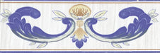 Listello decorativo effetto Vietrese, fascia capri 11x34 della collezione cotto mediterraneo di savoia italia