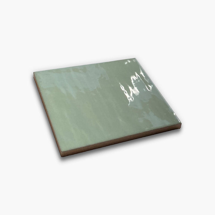 Foto piastrella del rivestimento Pistachio Glossy della collezione Fow di Self Style by Keradom